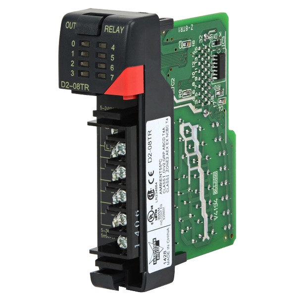 D2-08TR New Koyo DL205 Relay Output Module